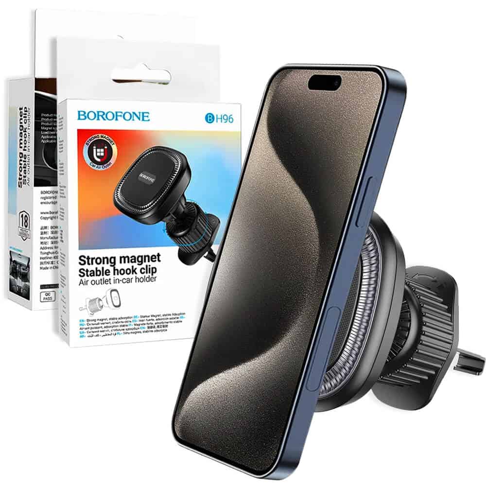 BOROFONE BH96 NT 360 Degree Rotating Air Outlet Magnetic Air Vent Car Mount Mobile Phone Holder for 4.5 -7 inch iPhone Samsung Google Nokia Oppo Moto BOROFONE BH96 NT 360 Degree Rotating Air Outlet Magnetic Air Vent Car Mount Mobile Phone Holder for 4.5 -7 inch iPhone Samsung Google Nokia Oppo Moto
